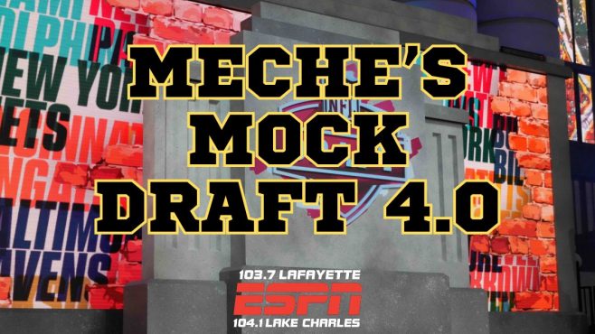 Meche’s 2026 NFL Mock Draft 4.0